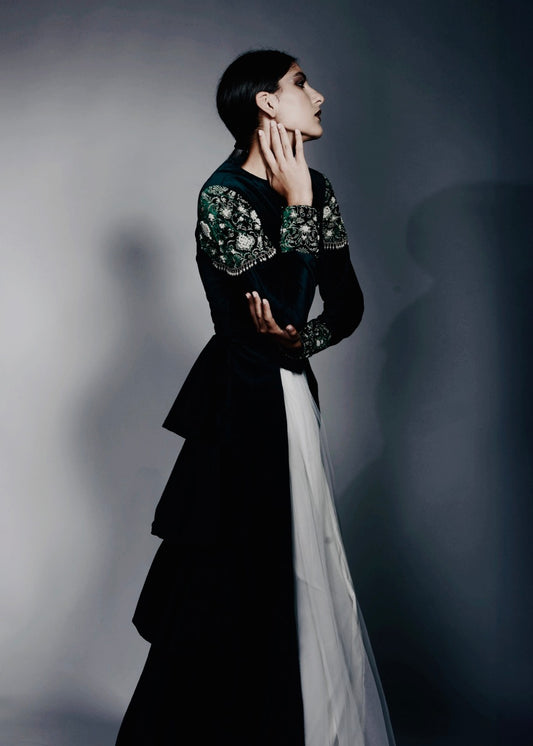 Victorian Forest Green Coat