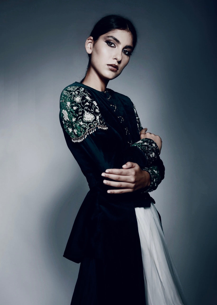 Victorian Forest Green Coat
