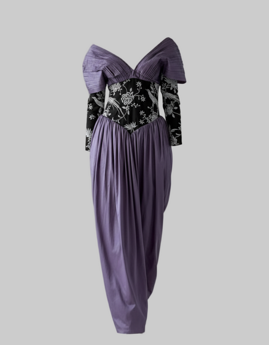 Nocturne Parsi Gown